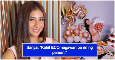 Sanya Lopez, ipinasilip ang naging pagdiriwang ng .